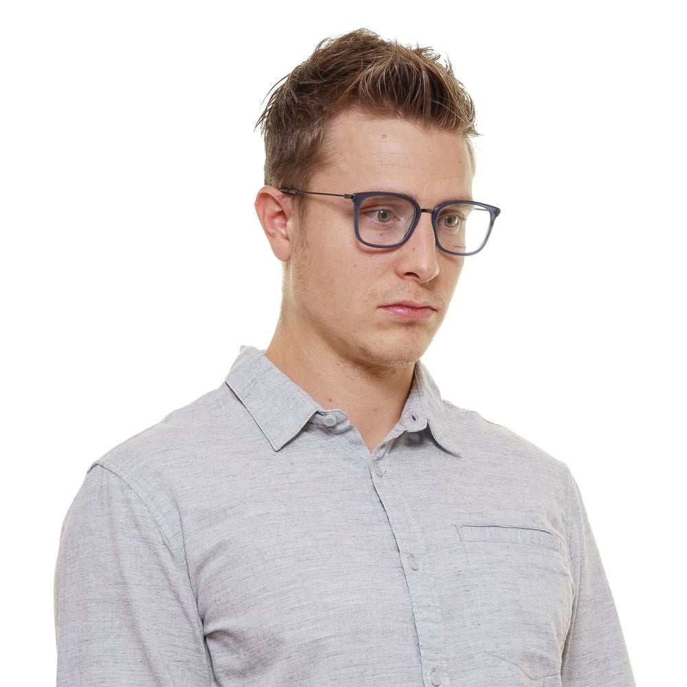 Police Blue Optical Eyeglasses Frames for Men