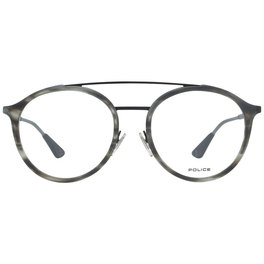 Police Gray Men Optical Eyeglasses Frames