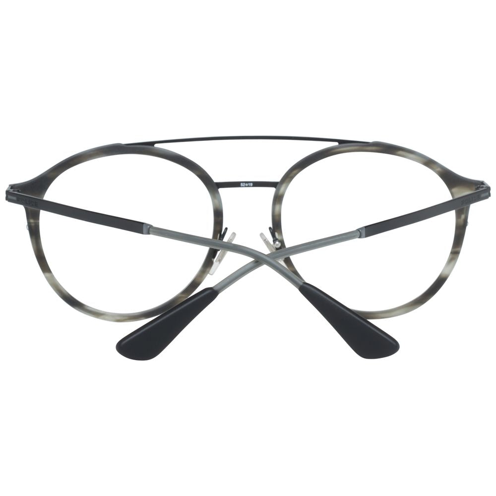 Police Gray Men Optical Eyeglasses Frames