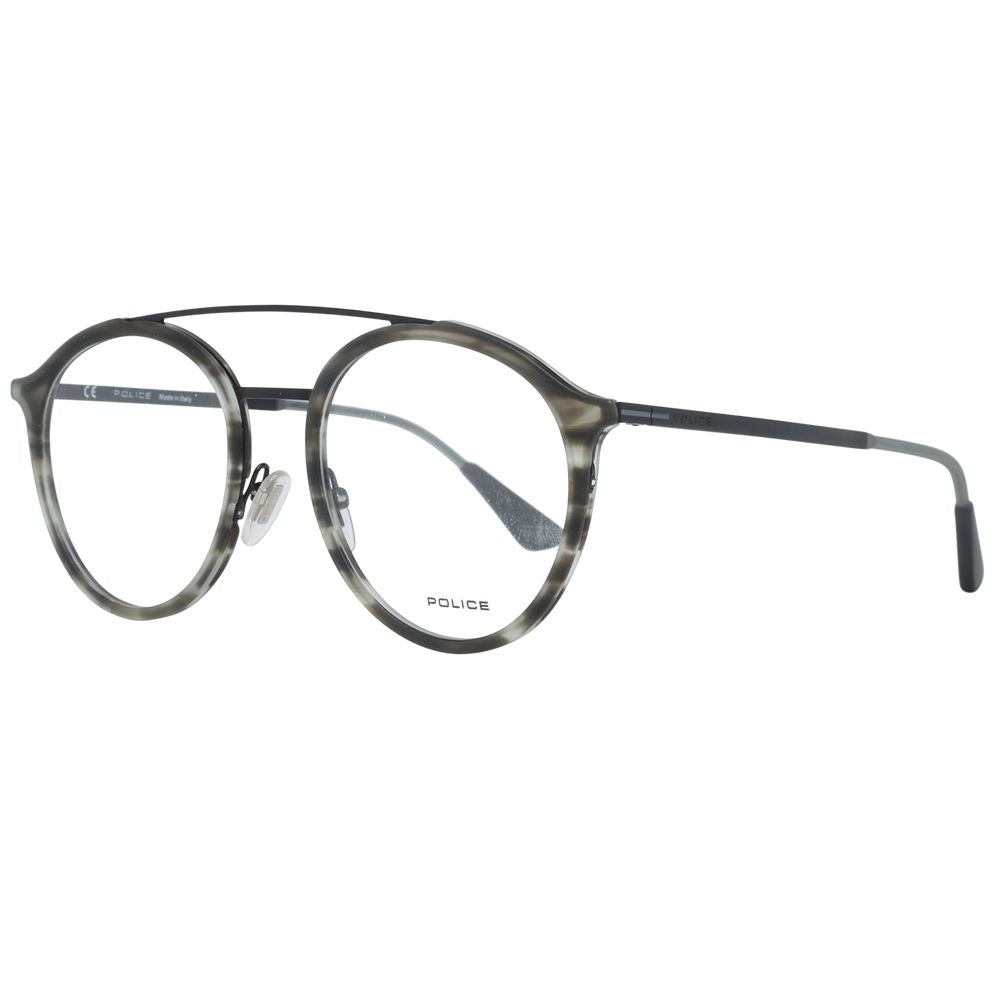 Police Gray Men Optical Eyeglasses Frames