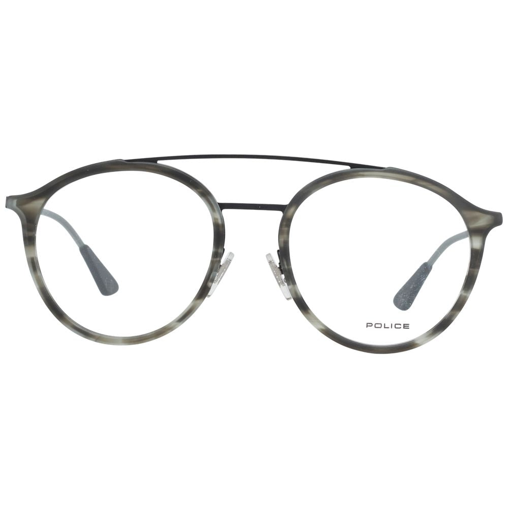 Police Gray Men Optical Eyeglasses Frames