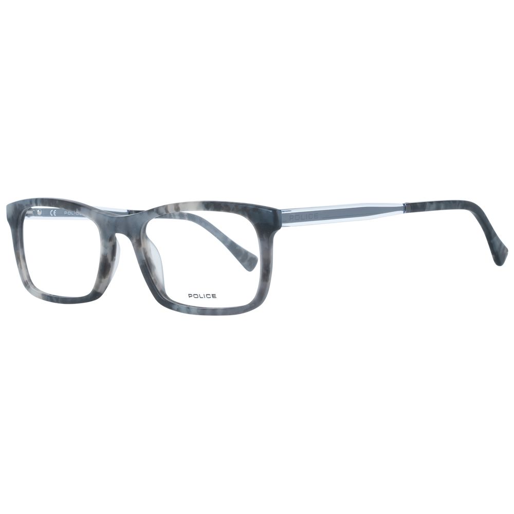 Police Gray Men Optical Eyeglasses Frames