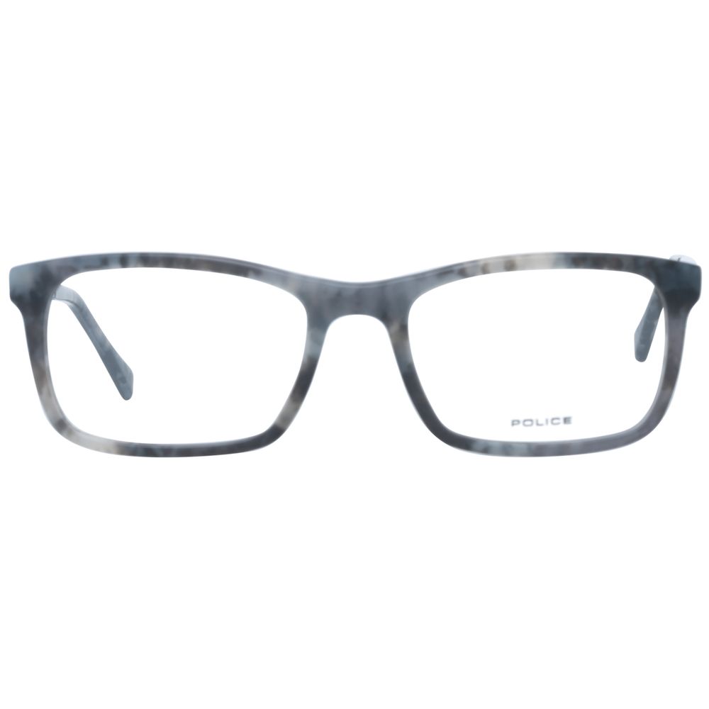 Police Gray Men Optical Eyeglasses Frames