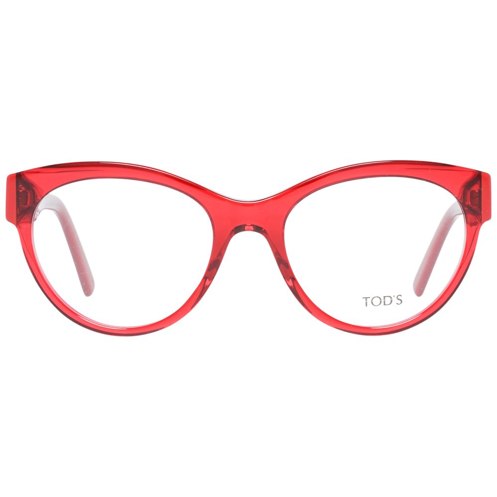 Tod's Red Optical Eyeglasses Frames for Women