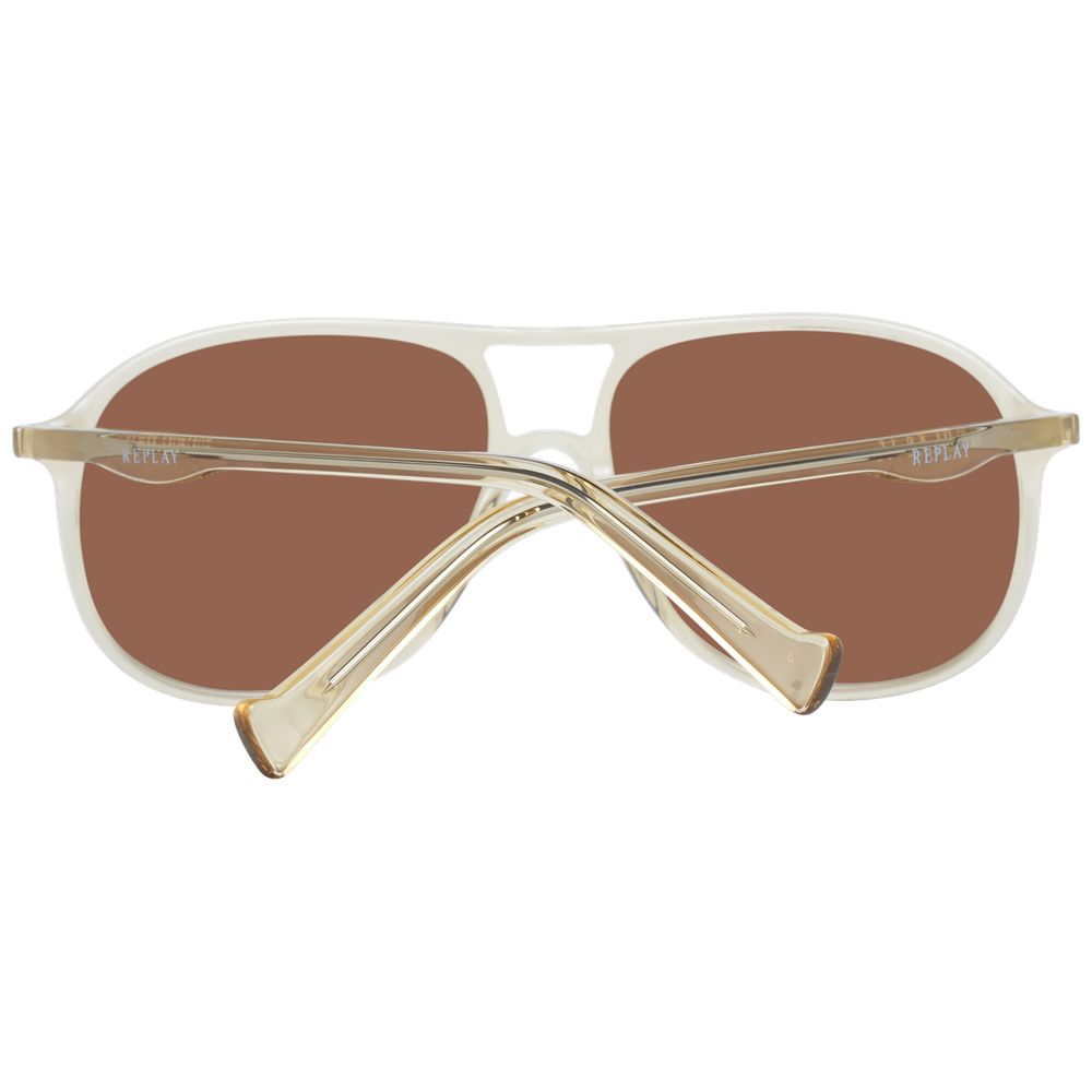 Replay Yellow Men's Sunglasses