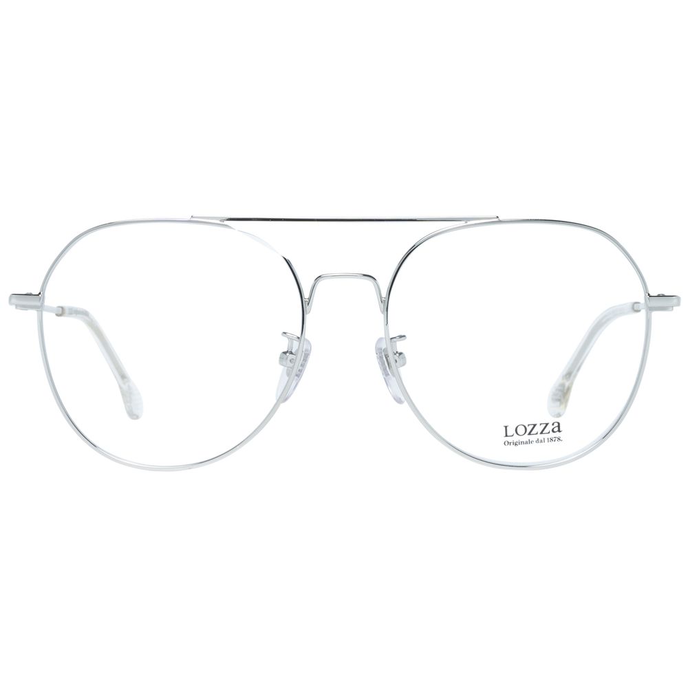 Lozza Silver Optical Eyeglasses Frames for Men