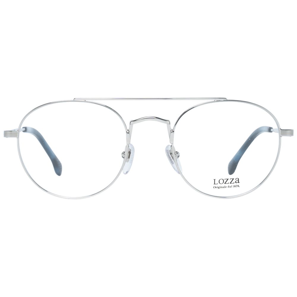 Lozza Silver Optical Eyeglasses Frames for Men