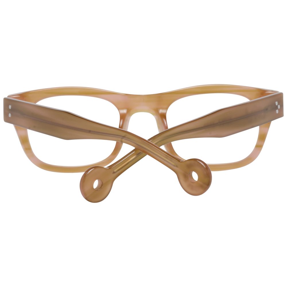 Hally &amp; Son Brown Unisex Optical Frames