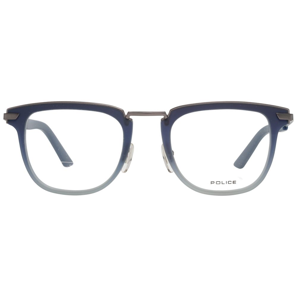 Police Gray Men Optical Eyeglasses Frames