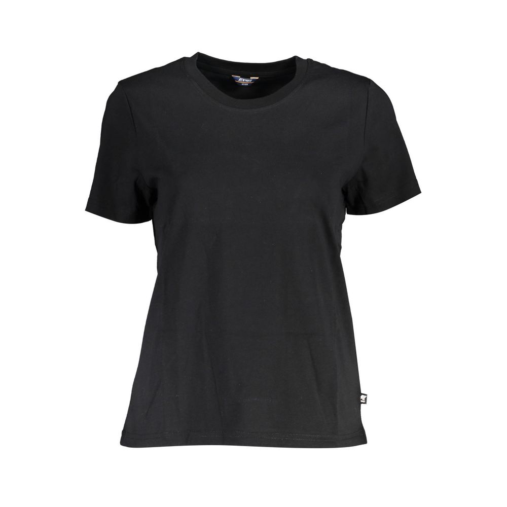 K-WAY Black Cotton Tops &amp; T-Shirt