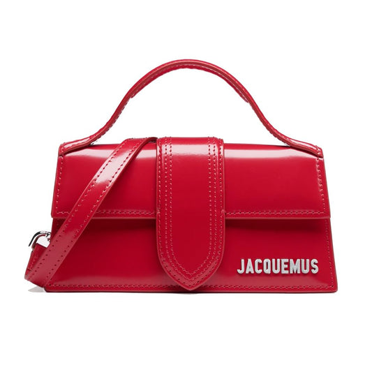 Jacquemus Small shoulder bag in red leather