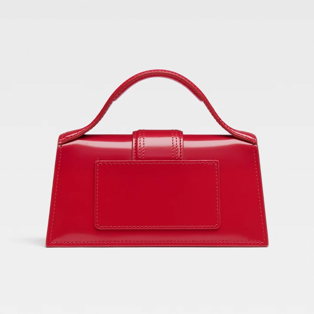 Jacquemus Small shoulder bag in red leather