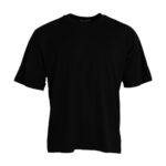 Dolce &amp; Gabbana Black cotton round neck short sleeve t-shirt