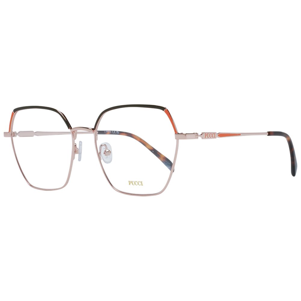 Emilio Pucci Rose Gold Women Optical Eyeglasses Frames