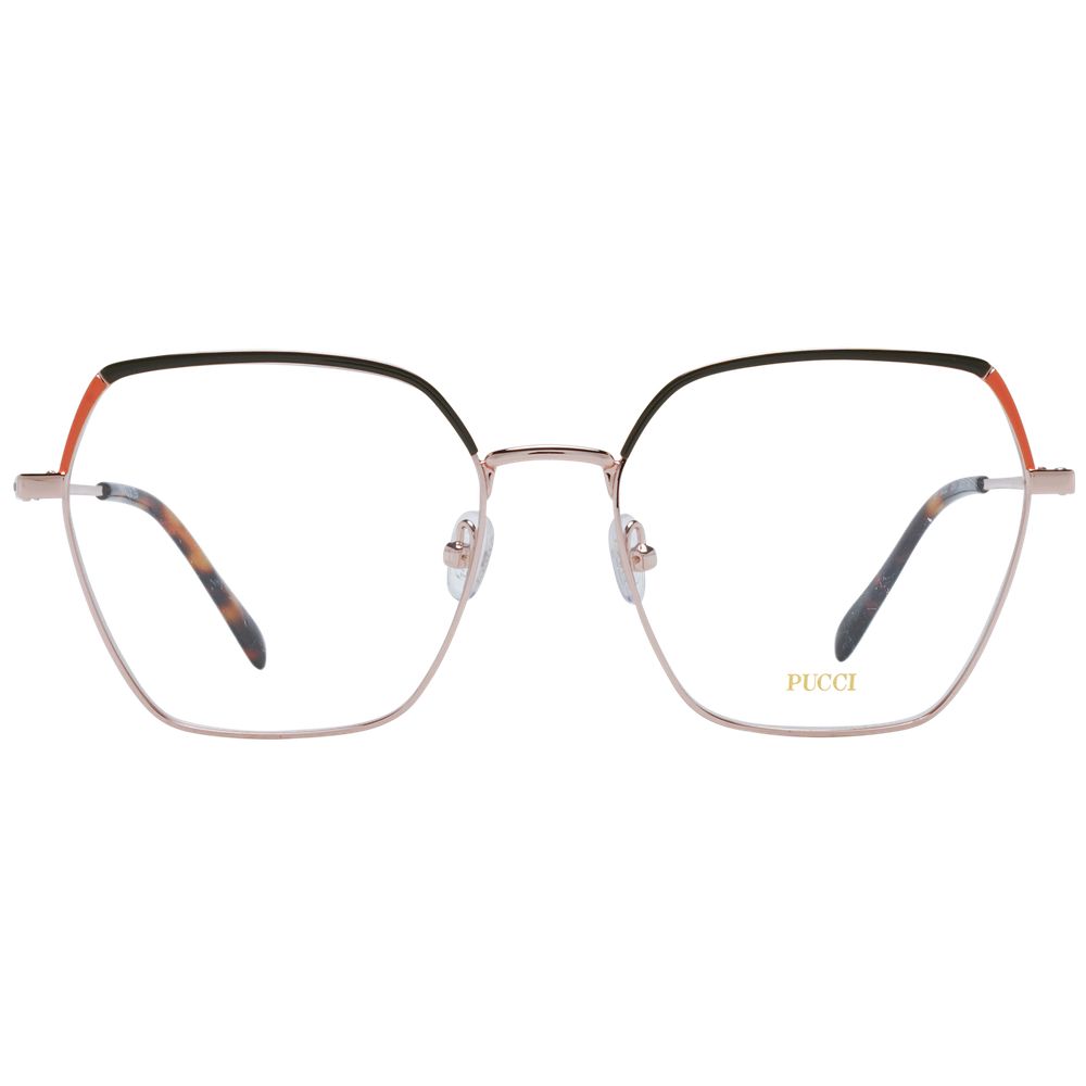 Emilio Pucci Rose Gold Women Optical Eyeglasses Frames