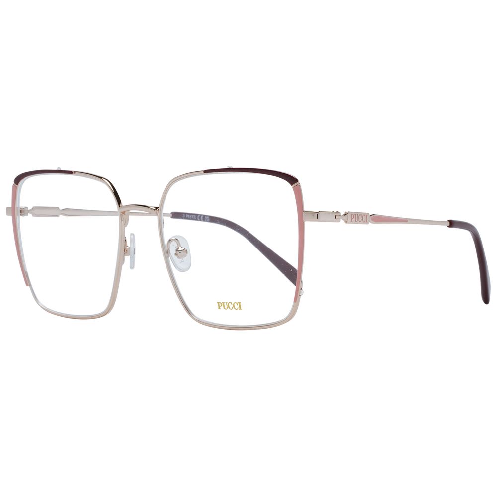 Emilio Pucci Silver Optical Eyeglasses Frames for Women