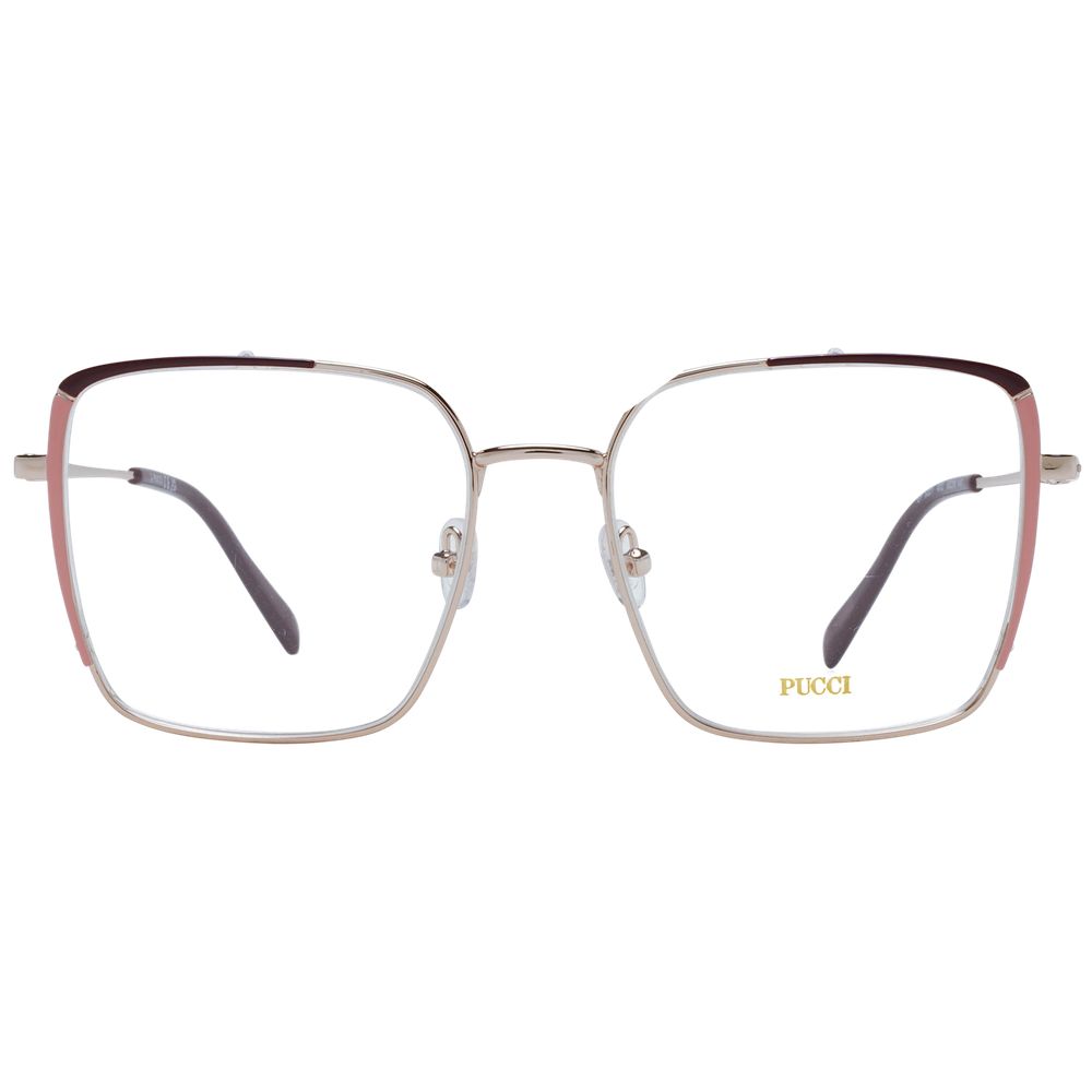 Emilio Pucci Silver Optical Eyeglasses Frames for Women