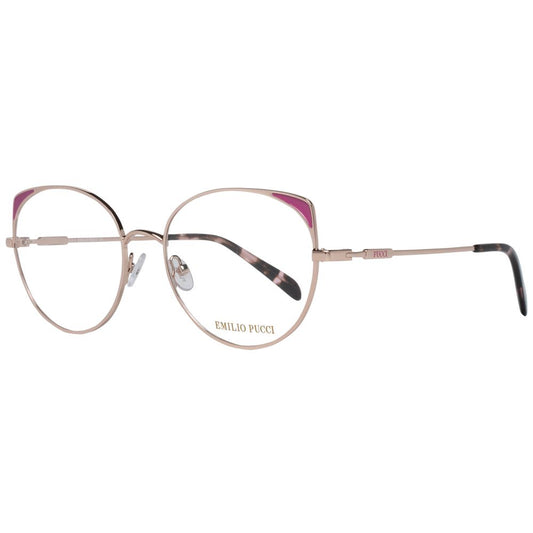 Emilio Pucci Rose Gold Women Optical Eyeglasses Frames