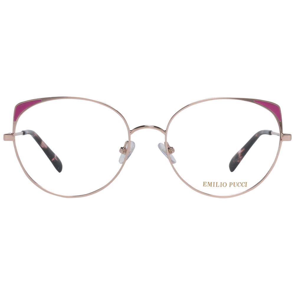 Emilio Pucci Rose Gold Women Optical Eyeglasses Frames