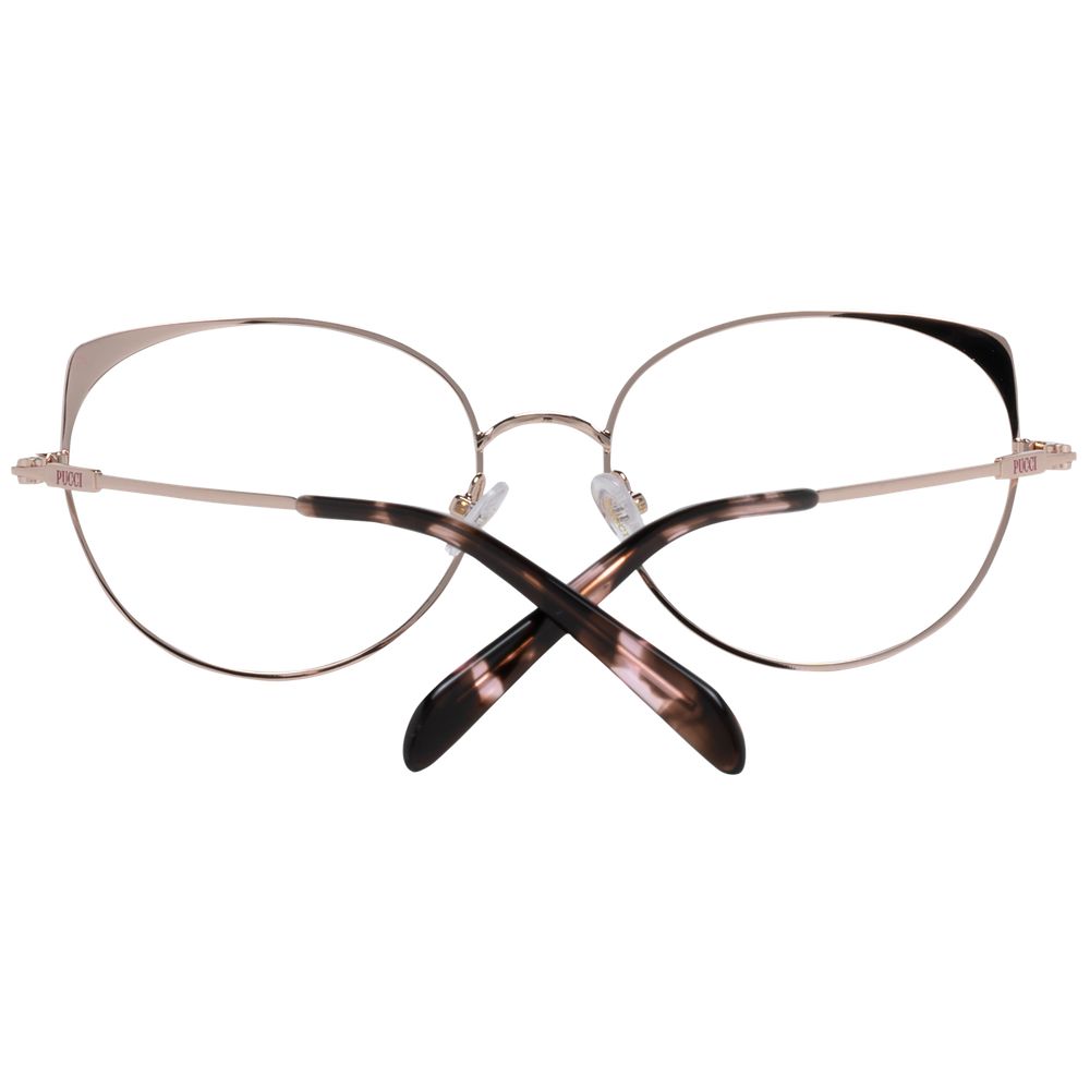 Emilio Pucci Rose Gold Women Optical Eyeglasses Frames