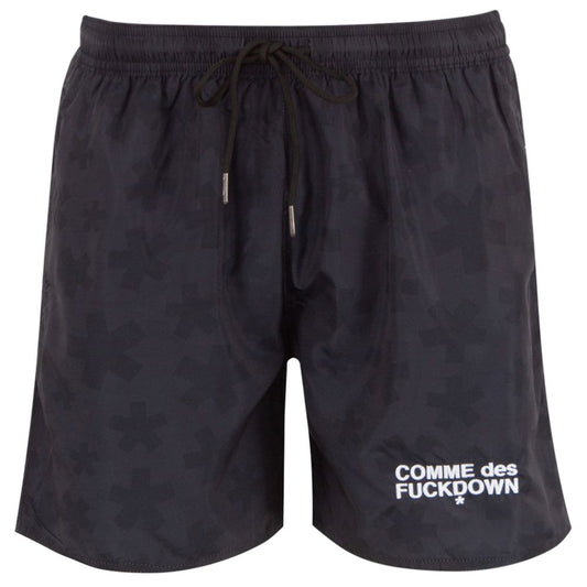 Comme Des Fuckdown Black Polyester Swimwear