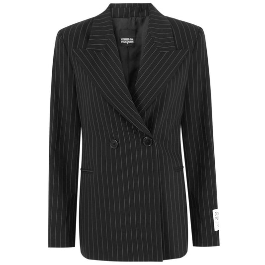 Comme Des Fuckdown Schwarze Polyester Anzüge & Blazer