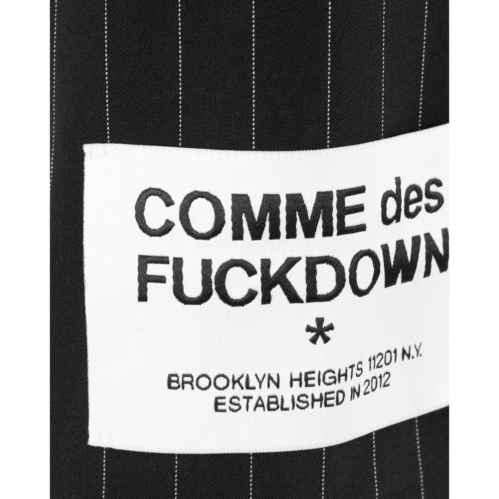 Comme Des Fuckdown Schwarze Polyester Anzüge & Blazer