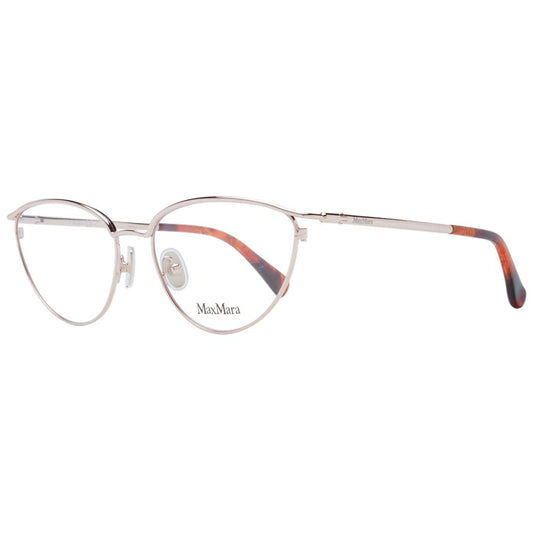 Max Mara Rose Gold Women Optical Eyeglasses Frames