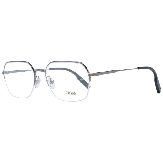 Ermenegildo Zegna Gray Men Optical Eyeglasses Frames