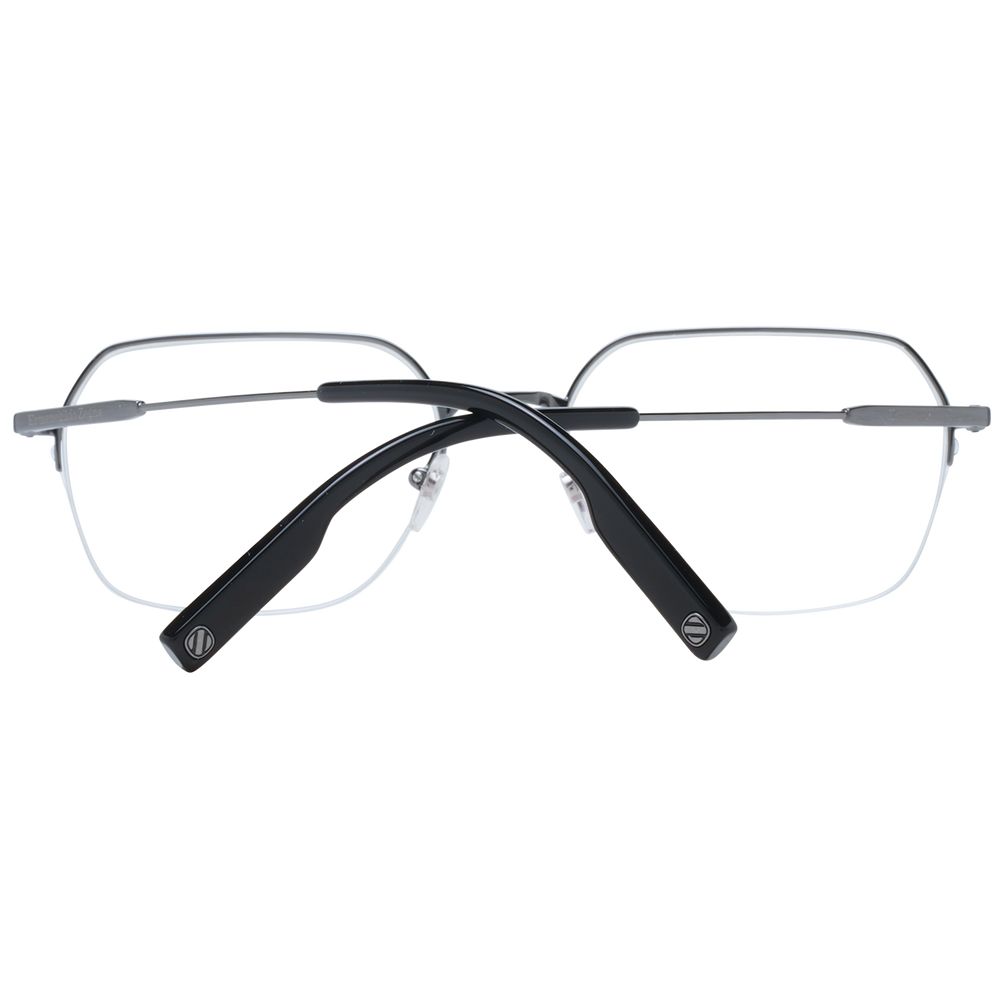 Ermenegildo Zegna Gray Men Optical Eyeglasses Frames