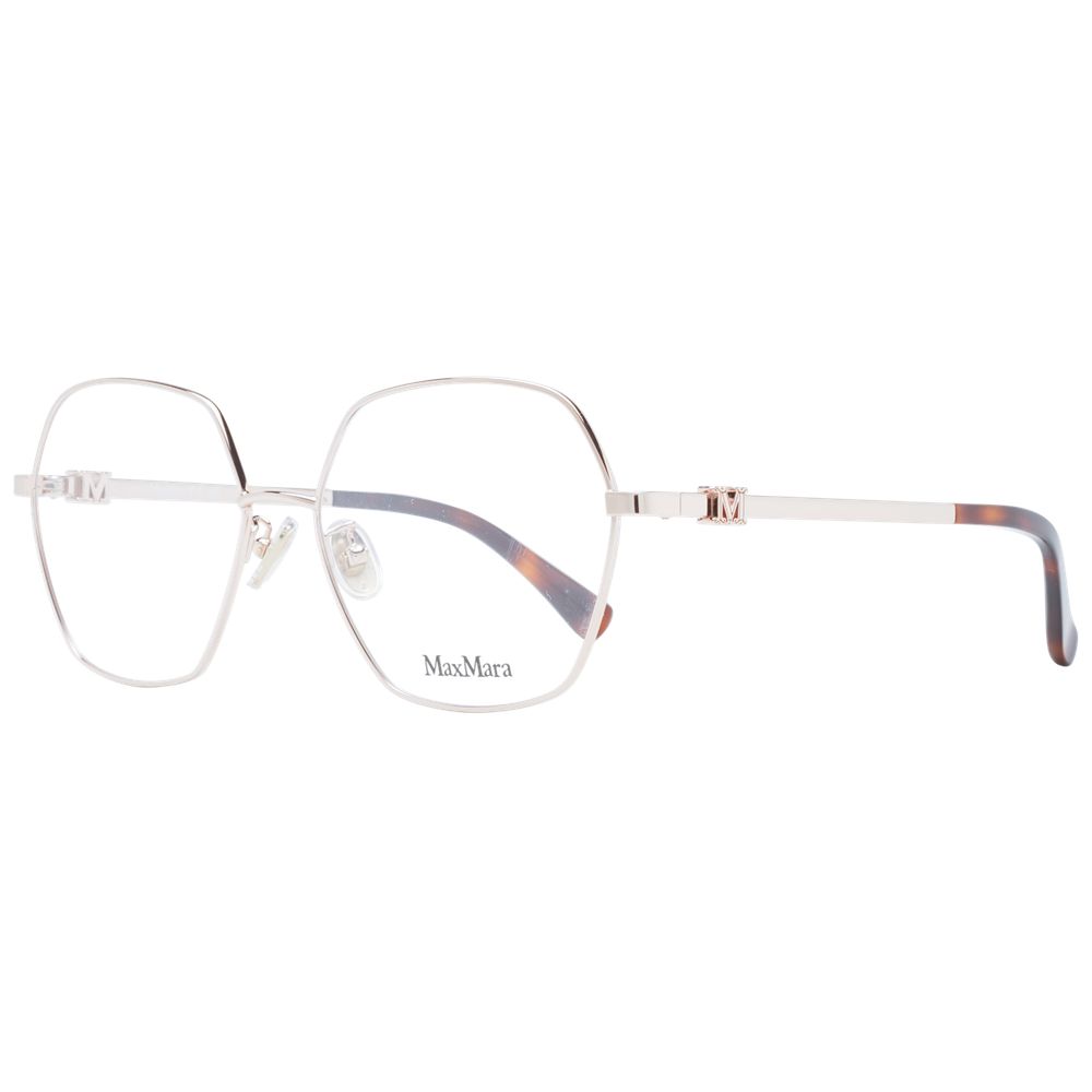 Max Mara Rose Gold Women Optical Eyeglasses Frames