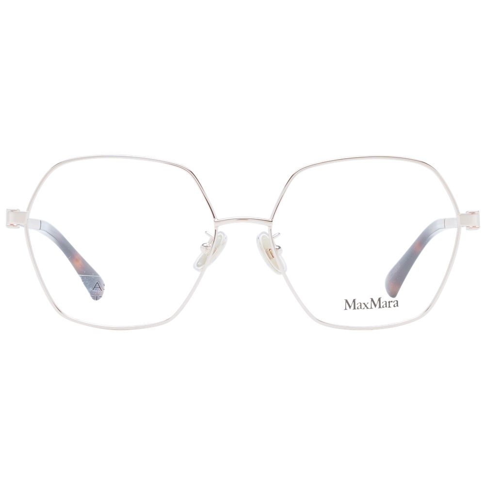 Max Mara Rose Gold Women Optical Eyeglasses Frames