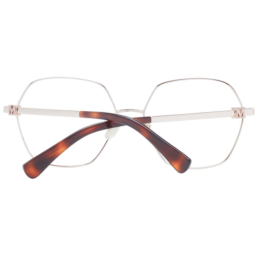 Max Mara Rose Gold Women Optical Eyeglasses Frames