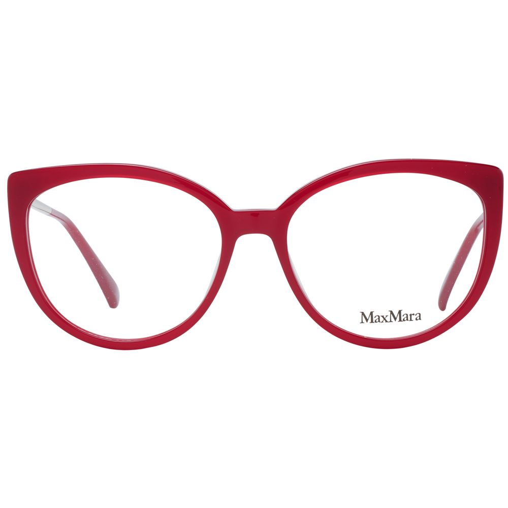 Max Mara Red Optical Eyeglasses Frames for Women