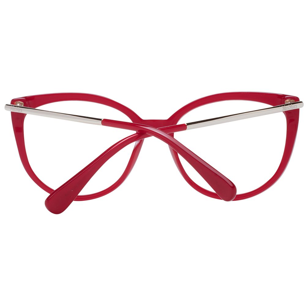 Max Mara Red Optical Eyeglasses Frames for Women