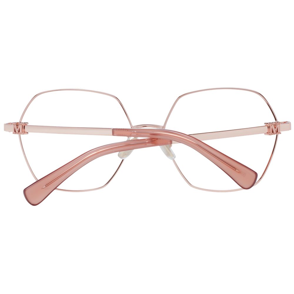 Max Mara Rose Gold Women Optical Eyeglasses Frames