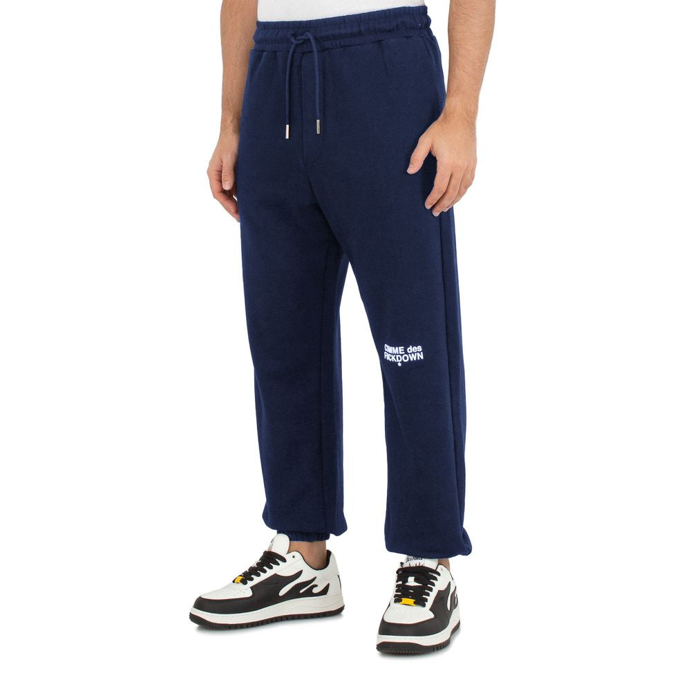 Comme Des Fuckdown Blue Cotton Jeans &amp; Trousers