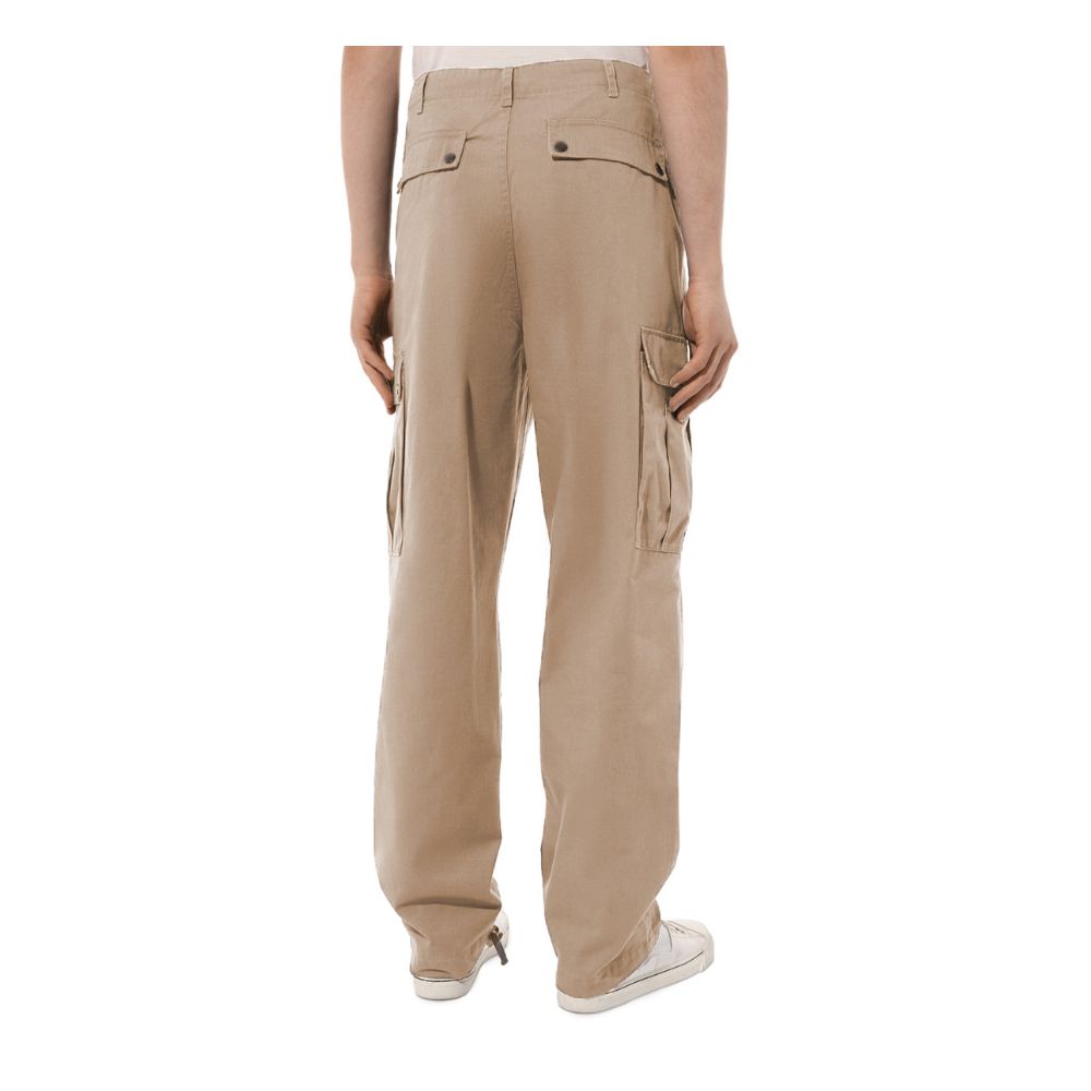 Comme Des Fuckdown Beige Cotton Jeans &amp; Trousers