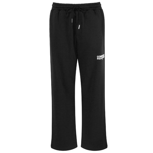 Comme Des Fuckdown Black Cotton Jeans &amp; Pants