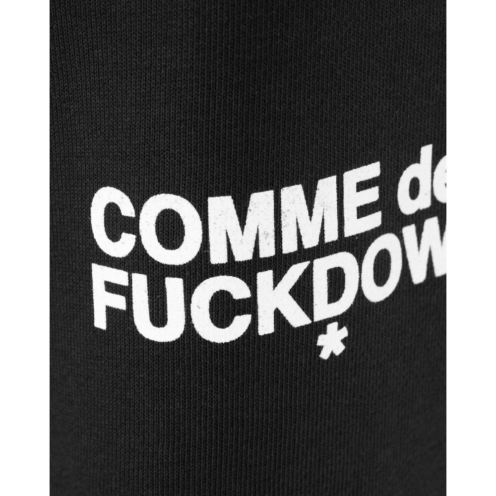 Comme Des Fuckdown Black Cotton Jeans &amp; Pants