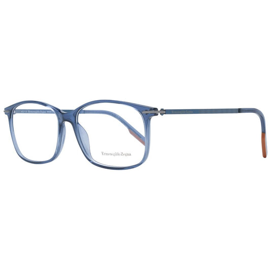 Ermenegildo Zegna Blue Optical Eyeglasses Frames for Men