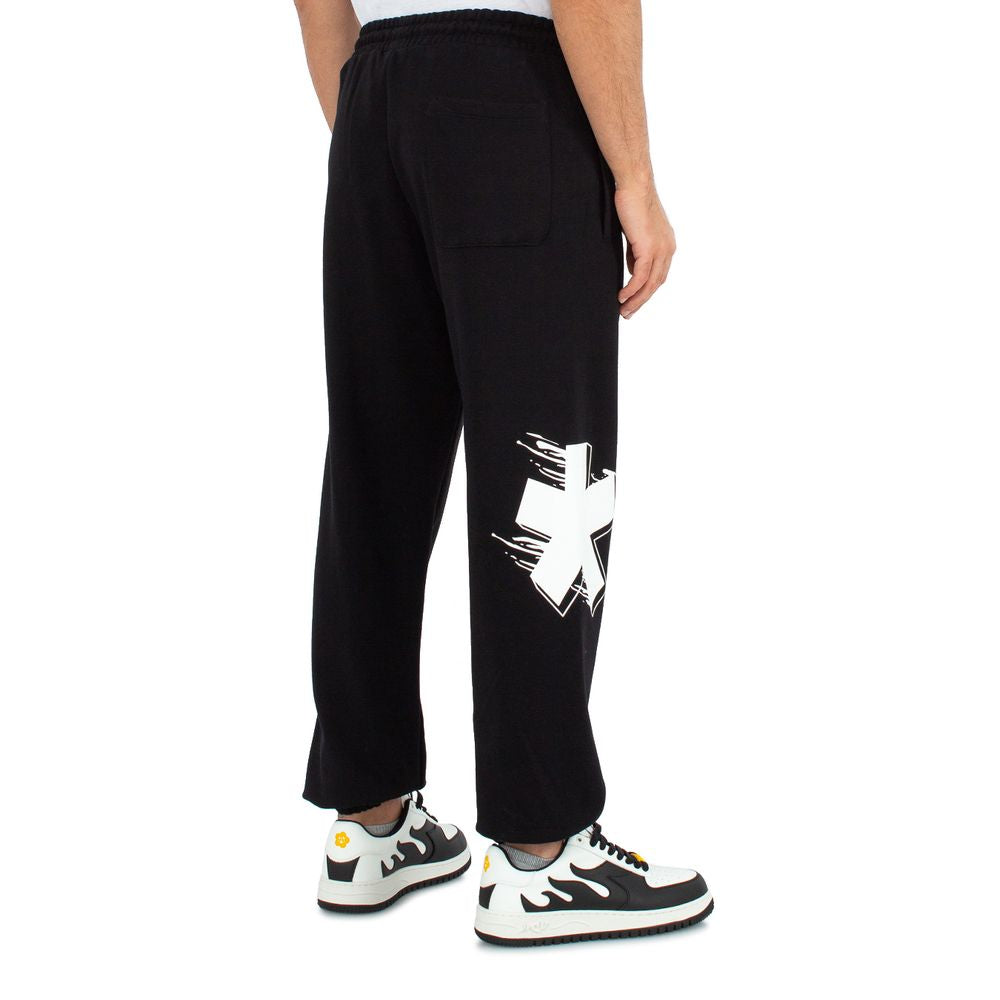 Comme Des Fuckdown Black Cotton Jeans &amp; Pants