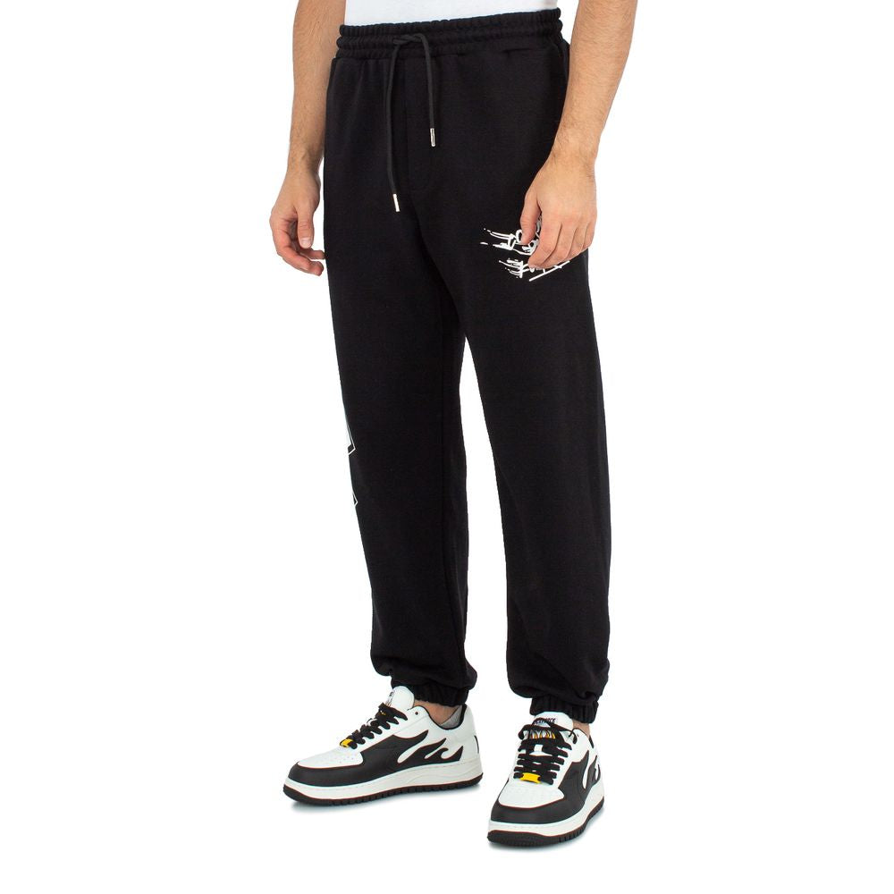 Comme Des Fuckdown Black Cotton Jeans &amp; Pants