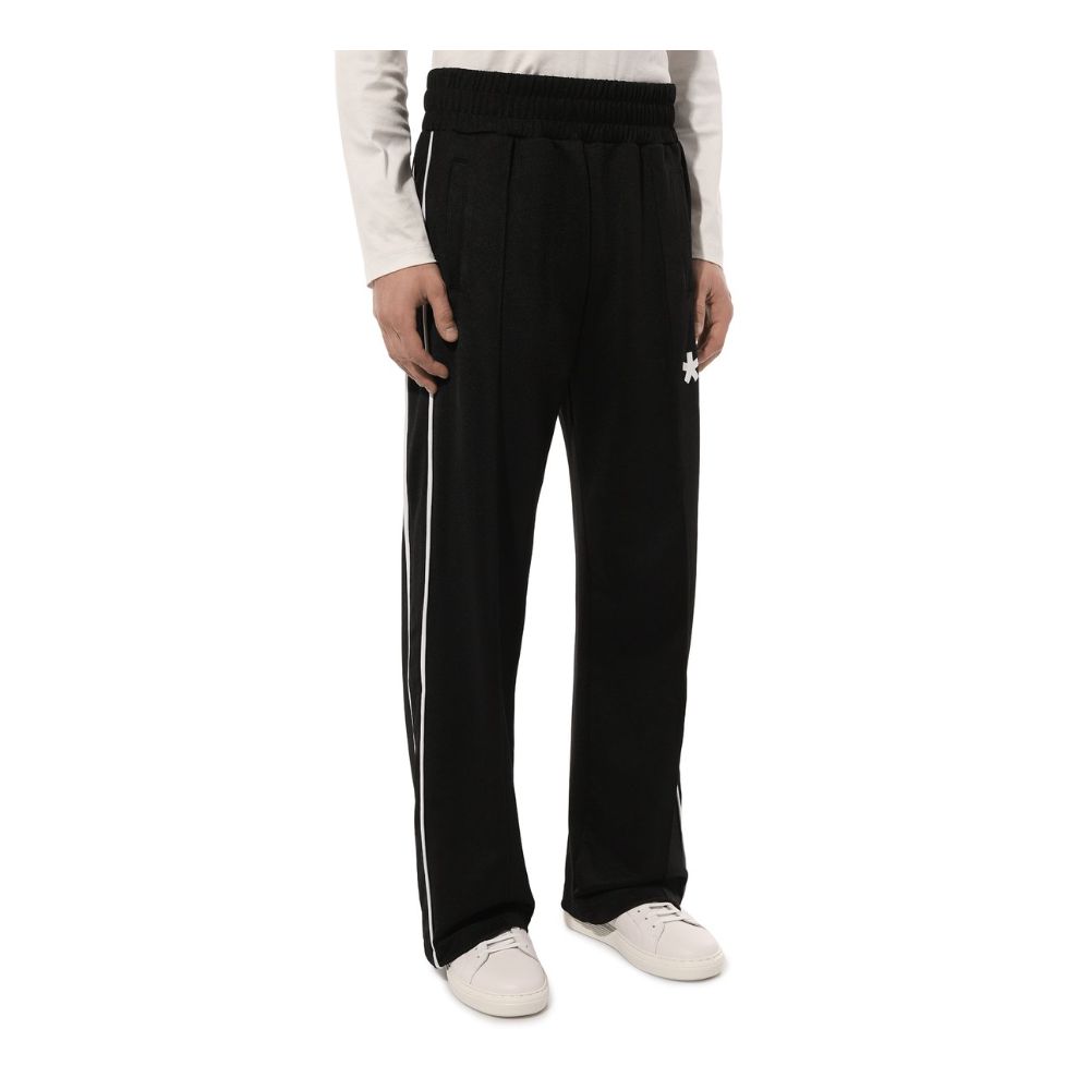 Comme Des Fuckdown Black Polyester Jeans &amp; Pants