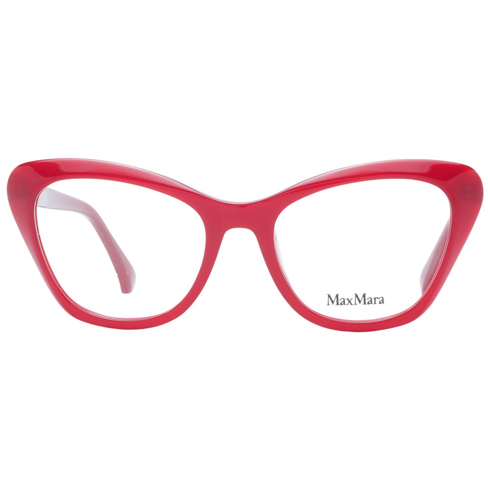 Max Mara Red Optical Eyeglasses Frames for Women