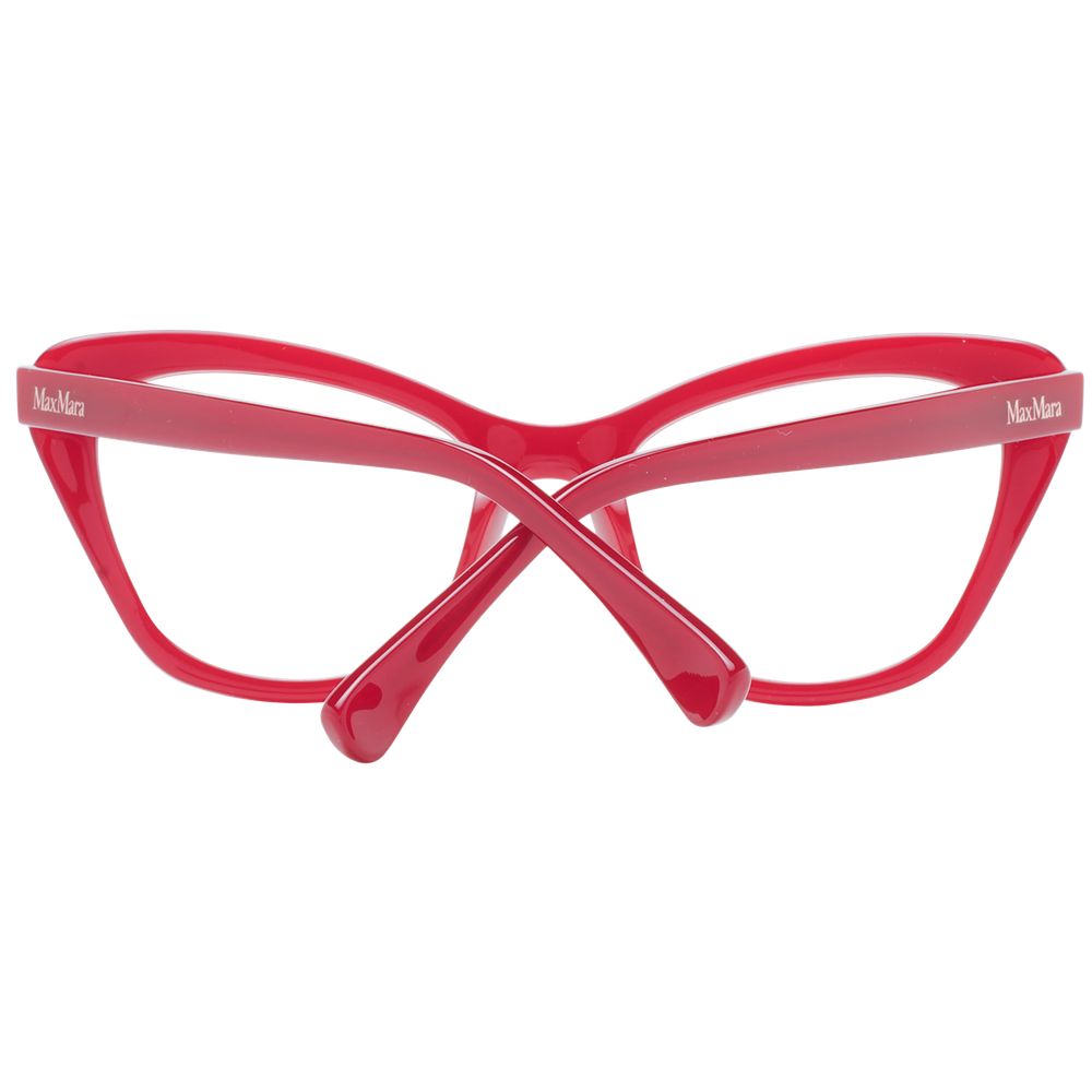 Max Mara Red Optical Eyeglasses Frames for Women