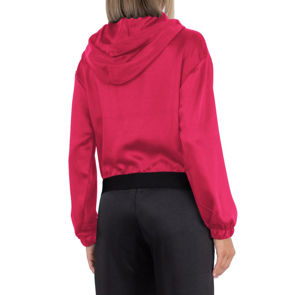 Comme Des Fuckdown Fuchsia Polyester Pullover