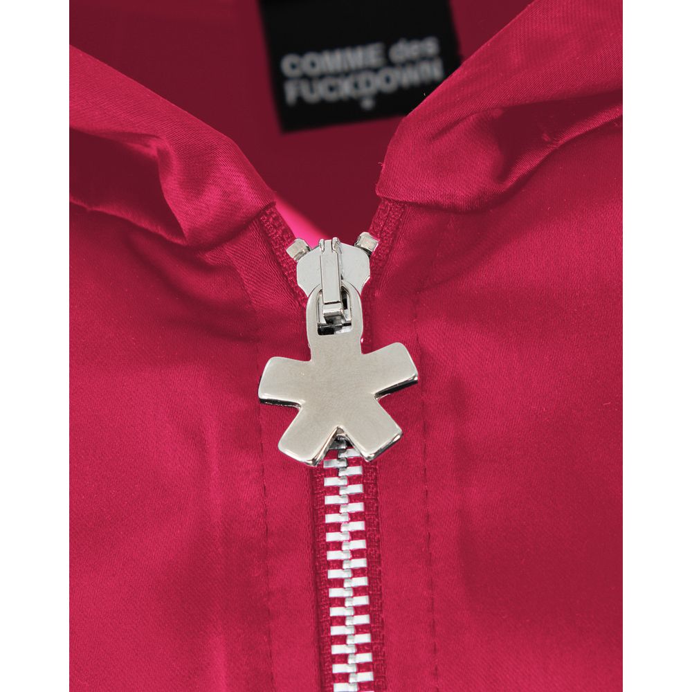 Comme Des Fuckdown Fuchsia Polyester Pullover