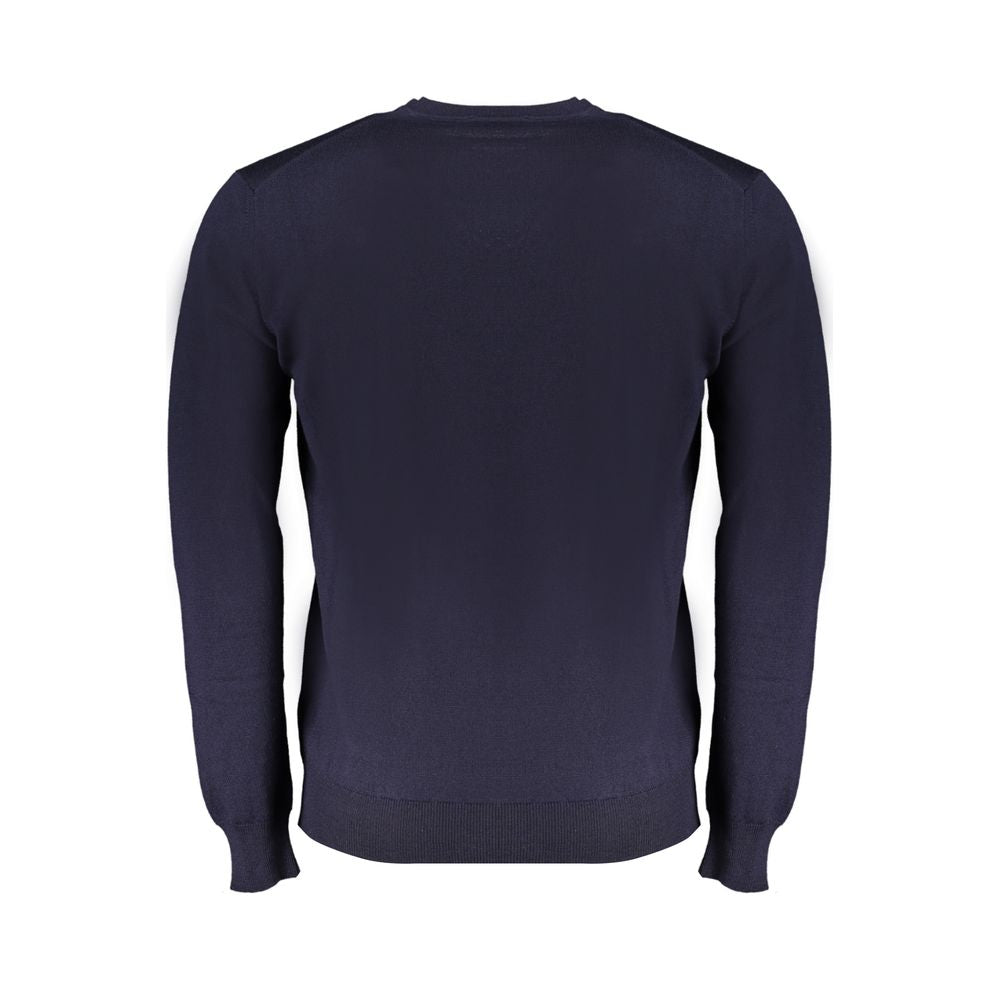 Harmont &amp; Blaine Blue Wool Sweater