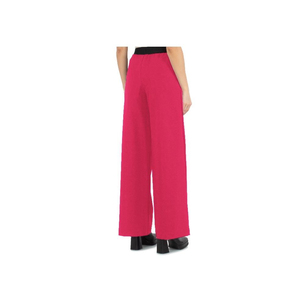 Comme Des Fuckdown Fuchsia Polyester Jeans & Hose